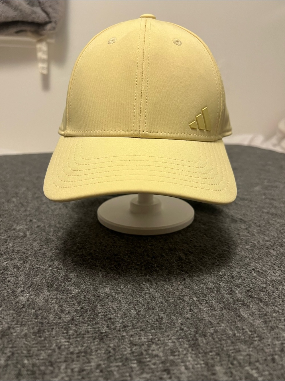 Adidas Performance Yellow Adjustable Baseball Cap Golf Running Hat